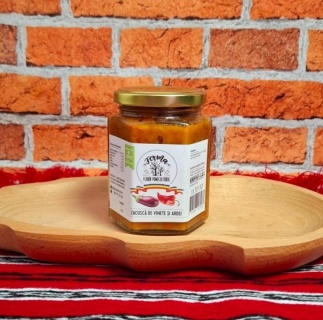 ZACUSCĂ DE VINETE CU ARDEI PICANTĂ 280G