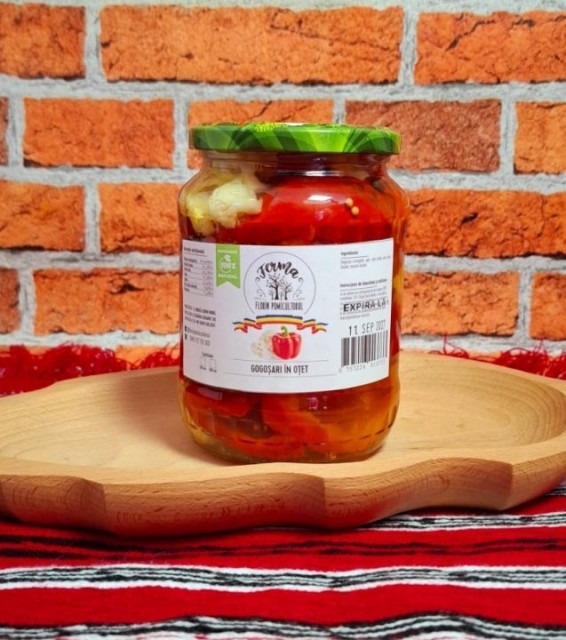 GOGOȘAR &Icirc;N OȚET 720G